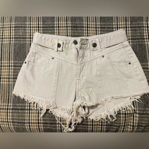 Forever 21: Khaki Denim Shorts